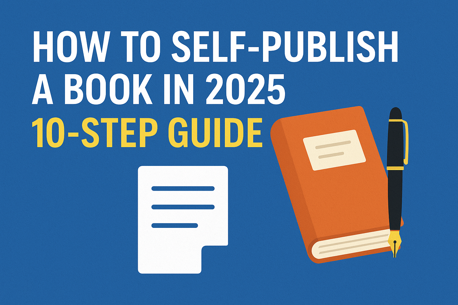 how to self-publish a book